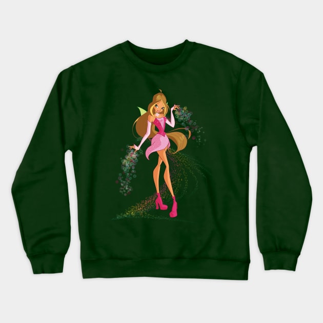 Winx Club - Flora Crewneck Sweatshirt by Nykos